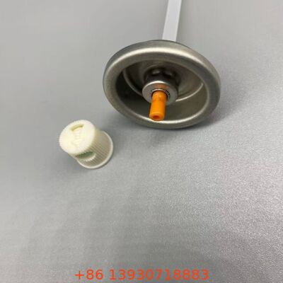 精密ミスト・目詰まり防止ノズル 耐薬品性エアゾールスプレーバルブ ヘアグルー・接着剤塗布用