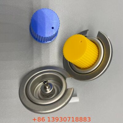 ポータブルストーブ用、一インチ漏れ防止エアゾールブタンガスバルブ、安定した流量制御付き