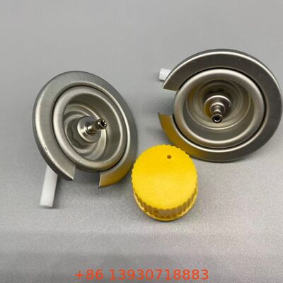 耐久性のある1インチ屋外用調理ストーブバルブ（保護用赤キャップ付き）