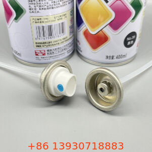 カラーマッチングコーティング済みメス型ペイントスプレーバルブおよびアクチュエーターセット、取り付け準備完了、色あせ・傷防止加工済み