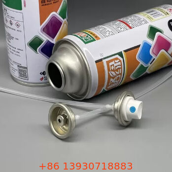 エアゾール用途向け、色合わせ済み、プレコート済み、メス型ペイントスプレーバルブとアクチュエーターセット、取り付け準備完了