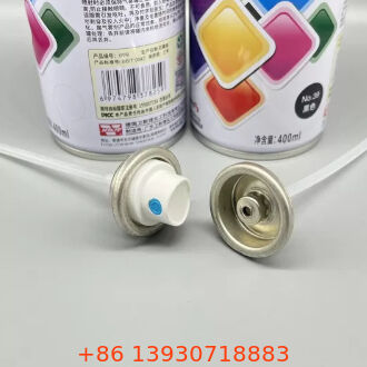 エアゾール用途向け、色合わせ済み、プレコート済み、メス型ペイントスプレーバルブとアクチュエーターセット、取り付け準備完了