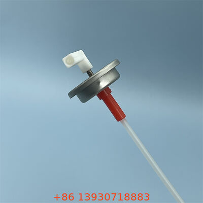 精密計測式エアロゾールバルブ 流出抵抗のための金属幹と調節可能な噴射速率