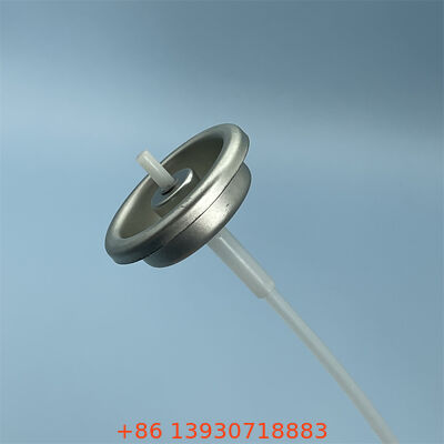 測定システム付き1インチメーター付きエアゾールバルブ、カスタマイズ可能なアクチュエータカラー