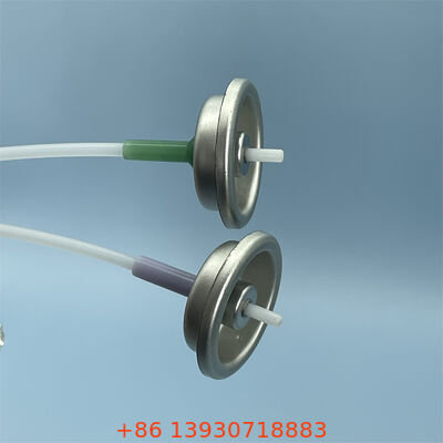 測定システム付き1インチメーター付きエアゾールバルブ、カスタマイズ可能なアクチュエータカラー