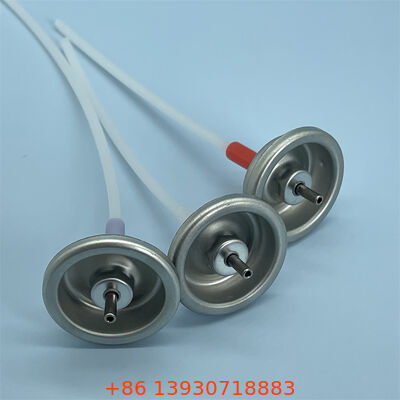 精密計測式エアロゾールバルブ 流出抵抗のための金属幹と調節可能な噴射速率