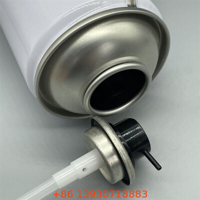 逆さ噴射および高粘度流量制御用360度エアゾールスプレーバルブ