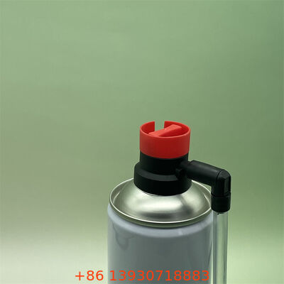 Leak-proof Aerosol Tire Inflator Valve Actuator with Universal Compatibility and Ergonomic Handle for Emergency Flat Repair