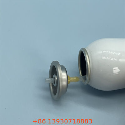 流出防止・詰まり防止設計とユニバーサルフィットのための360°配給技術を持つプレミアムエアロゾール除臭剤体噴霧バルブ