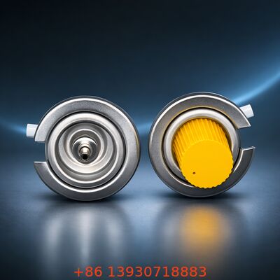 信頼性の高い制御された放出のための1インチブリキ製ブタン詰め替えバルブ