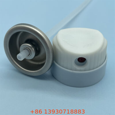 プレミアムエアゾール日焼け止めスプレーバルブ、ファインミスト漏れ防止シール、360度操作による全身保護