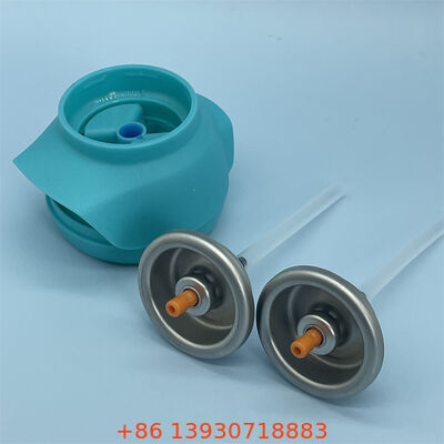 靴用スプレー缶用、精密噴霧制御、漏れ防止設計、人間工学に基づいたアクチュエーターを備えた耐久性のあるエアゾールバルブ