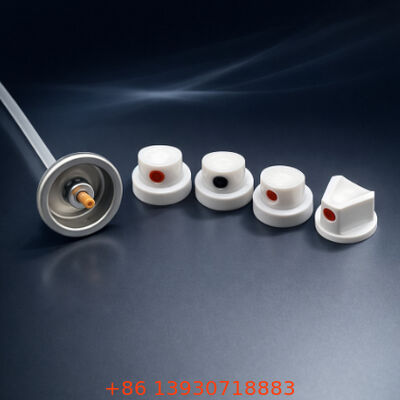 高密閉性 男性用エアゾール塗料バルブ（プレフィニッシュカラーデザイン付き）