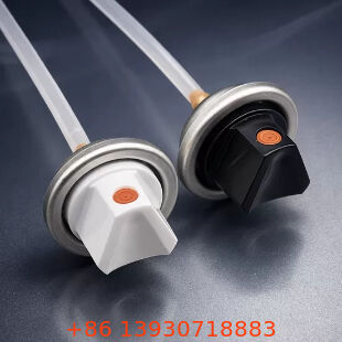 視覚的に統一されたパッケージのための高度なプレカラー男性用エアゾール塗料バルブ