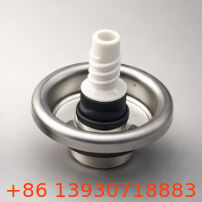 制御された配給のために拡張されたディープチューブを持つ1インチPUフームエアロゾールバルブ