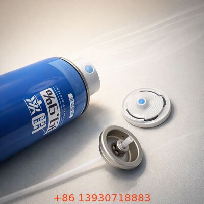 One Inch Antibacterial Aerosol Valve with Clog-Resistant Design for Deodorant and Odor Control