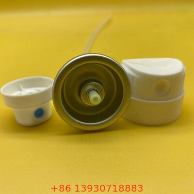 Water-Resistant Sunscreen Aerosol Valve with Consistent Particle Coverage and Leak-Proof Seal