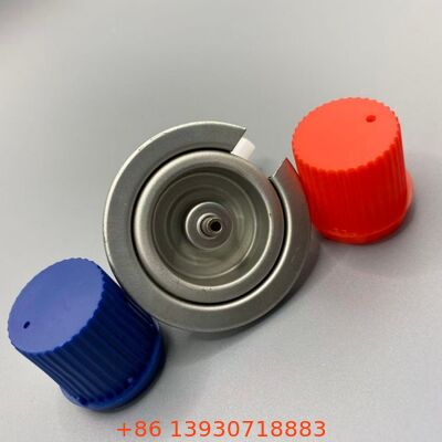ダブルシール技術とカセットストーブ用精密ノズルを備えた漏れ防止ブタンガスエアゾールバルブ