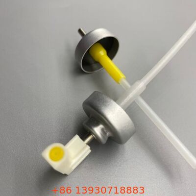 合金金属ステムを備えた 20mm 計量バルブにより、一貫した 50 ～ 150mcl の投与が可能