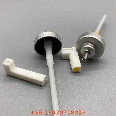 合金金属ステムを備えた 20mm 計量バルブにより、一貫した 50 ～ 150mcl の投与が可能