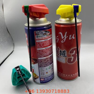漏れ防止ロック機構、一体型延長チューブ、デュアルアクション スプレー ノズルを備えたプレミアム エアロゾル折りたたみ式トリガー アクチュエーター