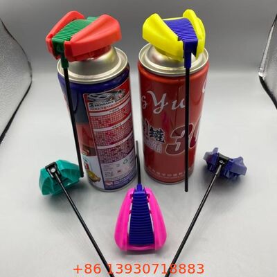 高級エアロゾール折りたたむトリガーキャップ 漏れ防止ロックメカニズムと統合拡張チューブ