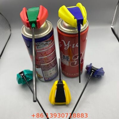 折りたたむ式トリガーアクチュエータ 防漏ロックメカニズムと統合拡張管を備えた二重作用噴射ノズル