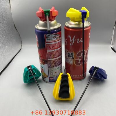 漏れ防止ロック機構、一体型延長チューブ、エアロゾルケア製品用デュアルアクションスプレーノズルを備えた高性能折りたたみ式トリガーアクチュエータ