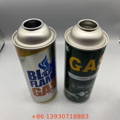 カセットガス高圧 18-21 バーエアゾール空ブリキ缶 65 ミリメートル 57 ミリメートル