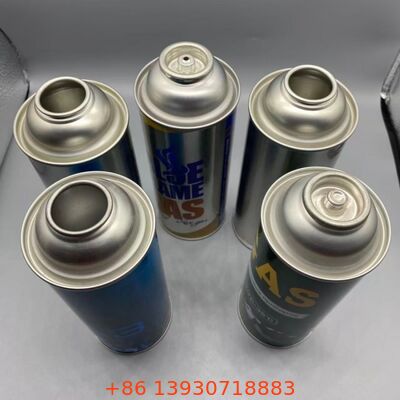 再充填可能なブタンガスキャニスター 漏れ防止の安全バルブとキャンプや屋外料理のための超純燃料