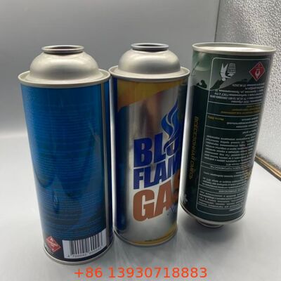 カセットガス高圧 18-21 バーエアゾール空ブリキ缶 65 ミリメートル 57 ミリメートル