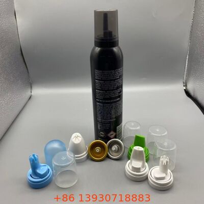 耐腐食性のある長持ち型ヘアムース エアロゾルバルブ 富んだ泡分泌のための360度機能
