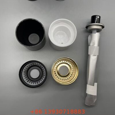 バルブ付きアルミエアゾール缶、ボディスプレー化粧品包装用加圧BOV缶