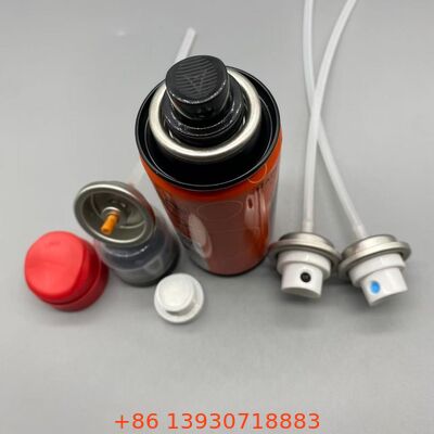 精密ミスト、目詰まり防止ノズル、耐薬品性設計の信頼性の高いヘアグルースプレーエアゾールバルブ（ヘアエクステンション固定用）