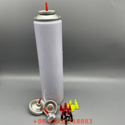 Butane Lighter Gas Refill Valve with Leak-Proof Seal Technology, Universal Adapter Set, and Optimized for Purge-and-Fill