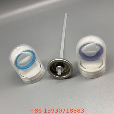 連続スプレー日焼け止め用途向けの安全カバー付き日焼け止めエアゾールバルブ