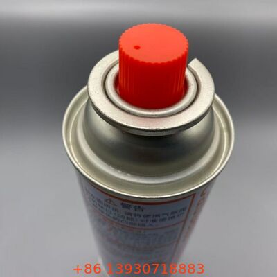ダブルシール技術とカセットストーブ用精密ノズルを備えた漏れ防止ブタンガスエアゾールバルブ